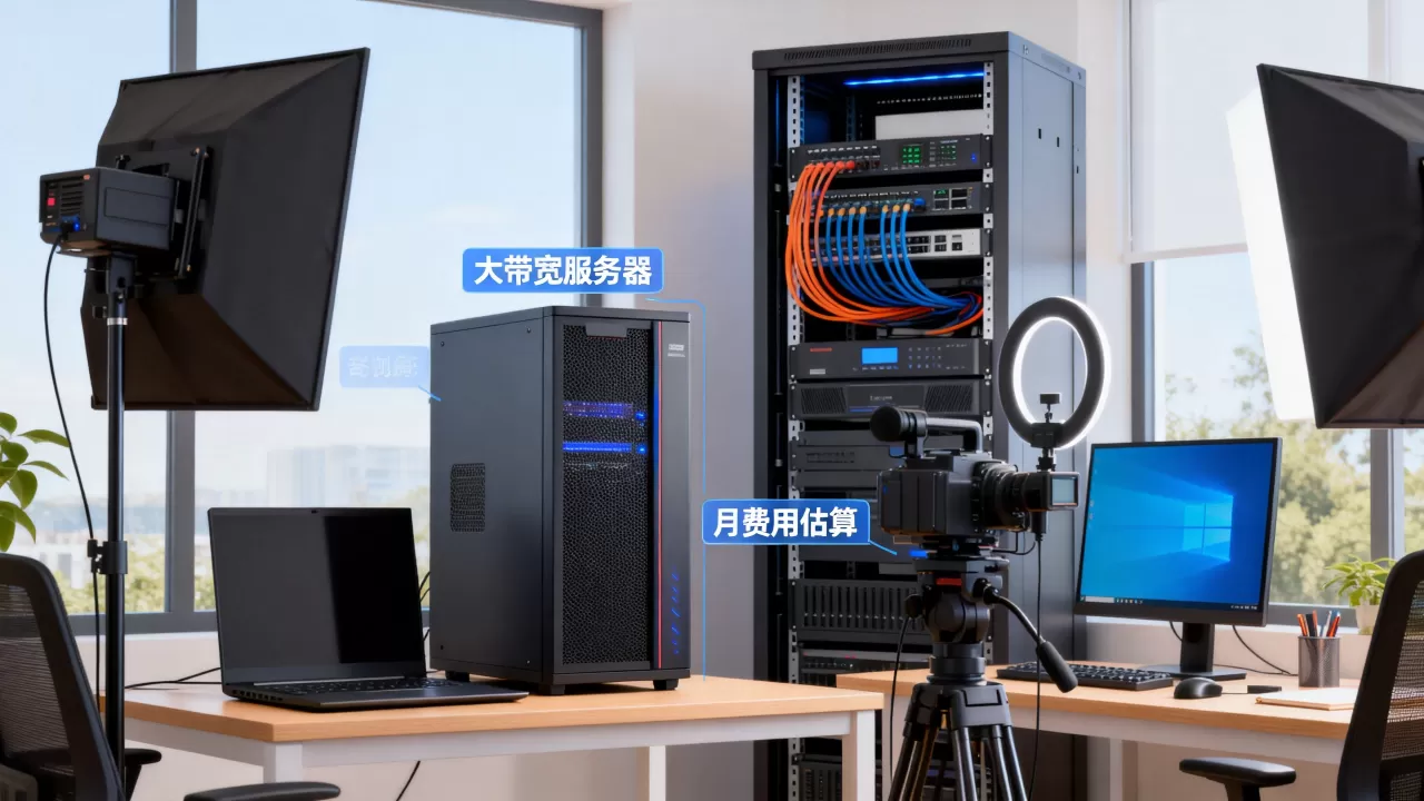 临沂直播电商租大带宽服务器的每月带宽费用怎么估算 临沂直播电商租大带宽服务器的每月带宽费用怎么估算