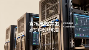 临沂直播电商基地服务器租用，直播高峰并发怎么配？如何选择高防服务器配置