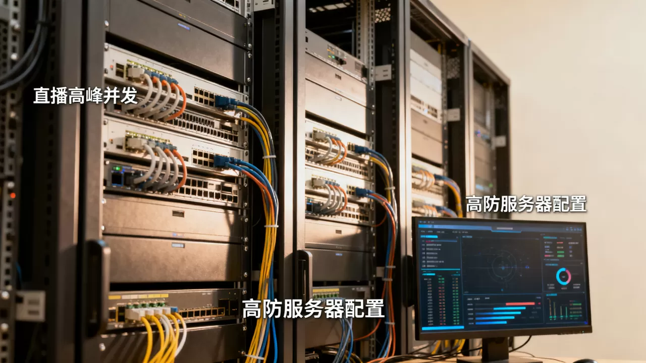 临沂直播电商基地服务器租用,直播高峰并发怎么配?如何选择高防服务器配置 临沂直播电商基地服务器租用,直播高峰并发怎么配?如何选择高防服务器配置