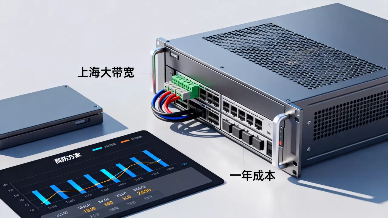上海大带宽与高防方案哪个一年成本更低?,上海大带宽和高防服务器一年费用差多少 上海大带宽与高防方案哪个一年成本更低?,上海大带宽和高防服务器一年费用差多少