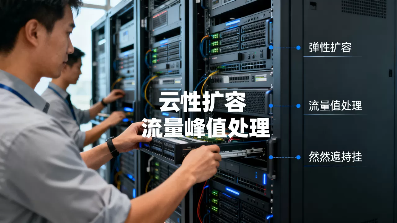成都电商大促流量峰值扛不住怎么加机器，如何弹性扩容云服务器？