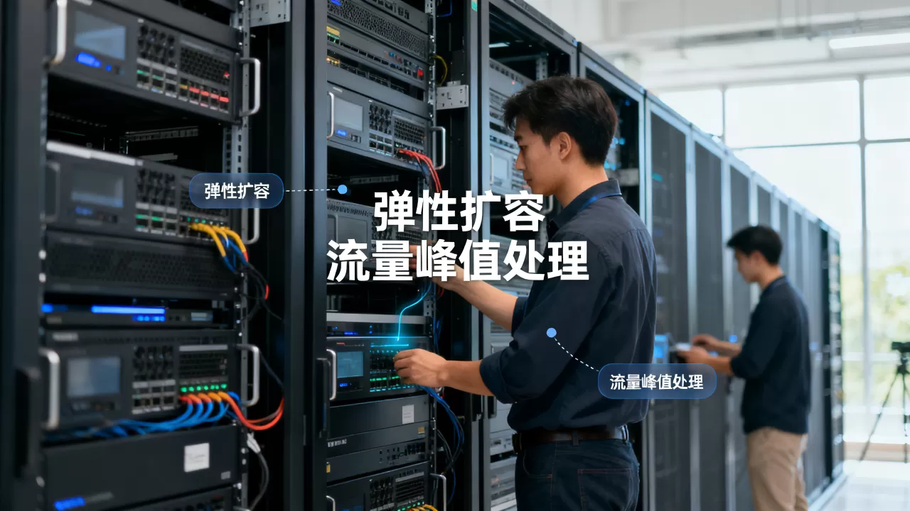成都电商大促流量峰值扛不住怎么加机器，如何弹性扩容云服务器？