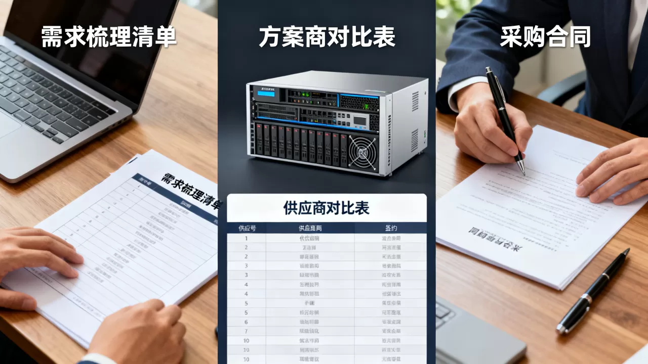 济南服务器租用采购流程从需求梳理到签约怎么走 济南服务器租用采购流程从需求梳理到签约怎么走