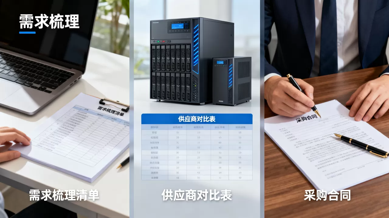 济南服务器租用采购流程从需求梳理到签约怎么走 济南服务器租用采购流程从需求梳理到签约怎么走