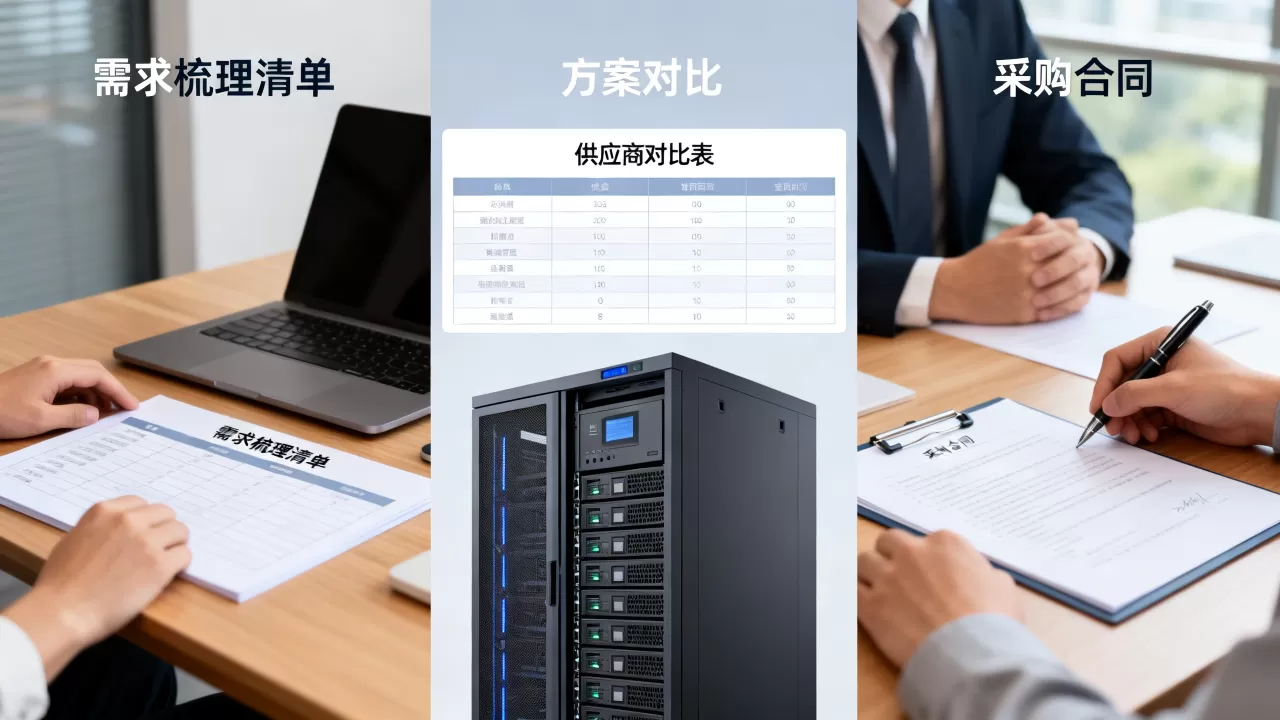 济南服务器租用采购流程从需求梳理到签约怎么走 济南服务器租用采购流程从需求梳理到签约怎么走