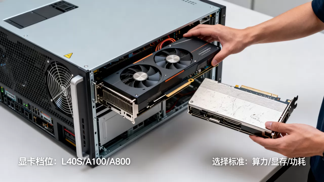 山东AI推理业务租GPU服务器时显卡档位怎么确定，显卡怎么选