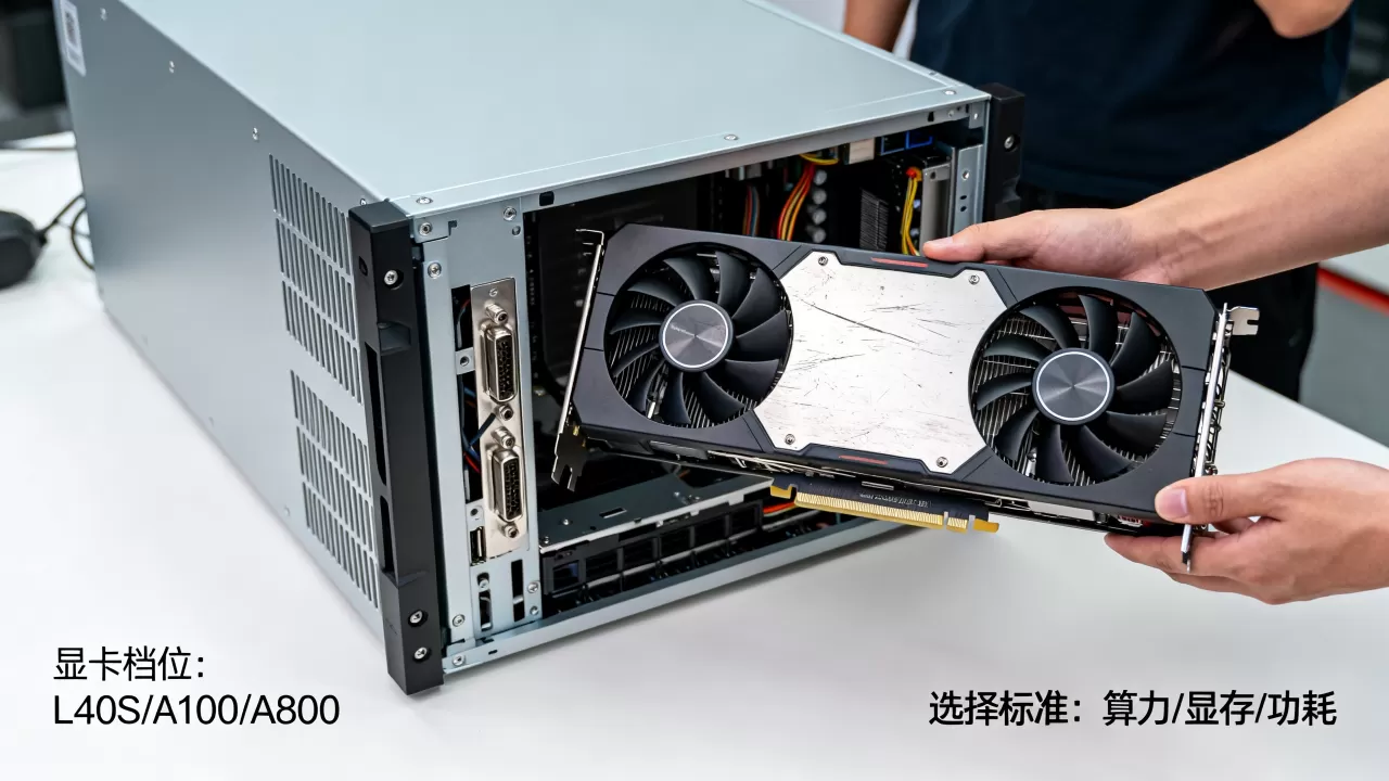 山东AI推理业务租GPU服务器时显卡档位怎么确定，显卡怎么选