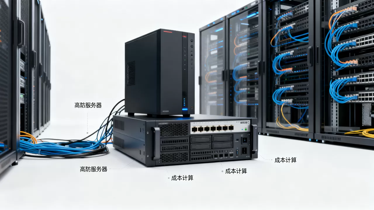 山东游戏行业高防服务器租用月租费用怎么预估，高防服务器租用成本怎么算？