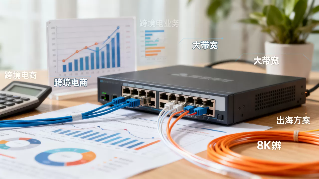 上海跨境电商业务的大带宽出海方案要怎么设计 上海跨境电商业务的大带宽出海方案要怎么设计