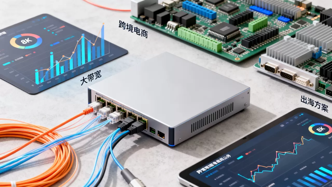 上海跨境电商业务的大带宽出海方案要怎么设计 上海跨境电商业务的大带宽出海方案要怎么设计