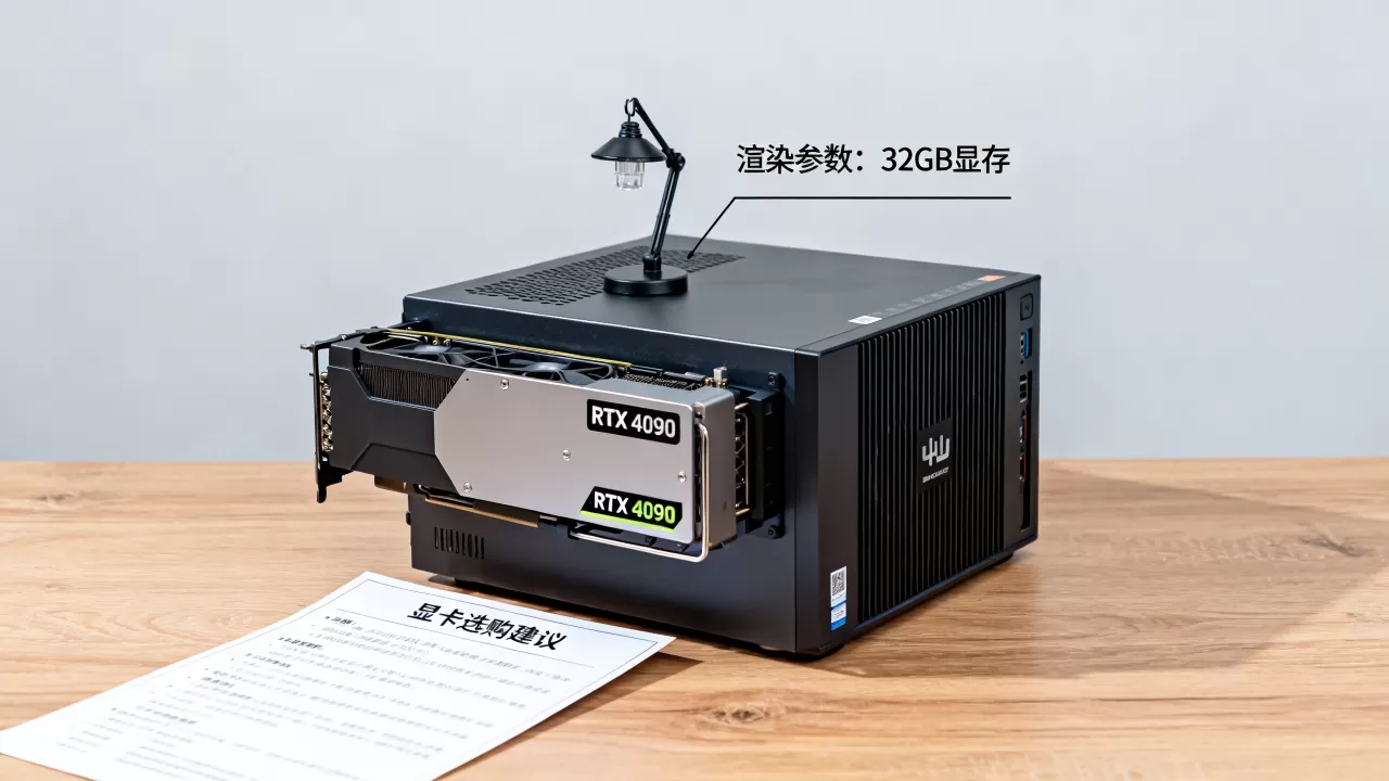 中山GPU服务器选型，灯饰设计渲染任务怎么配卡，显卡选购建议
