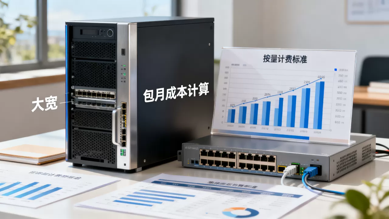 上海大带宽租用包月还是按量计费怎么算成本，大带宽服务器租用价格多少钱一月