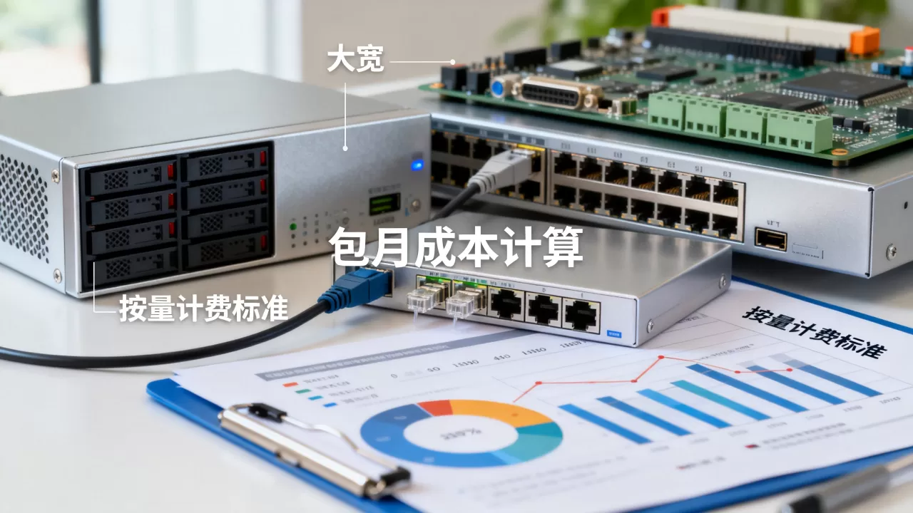 上海大带宽租用包月还是按量计费怎么算成本，大带宽服务器租用价格多少钱一月