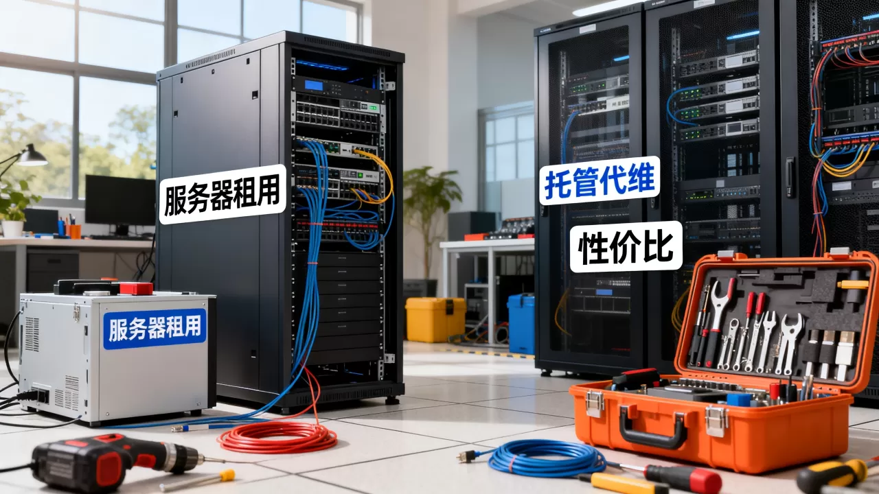 上海服务器租用和托管代维怎么选,哪个性价比更高更省心? 上海服务器租用和托管代维怎么选,哪个性价比更高更省心?