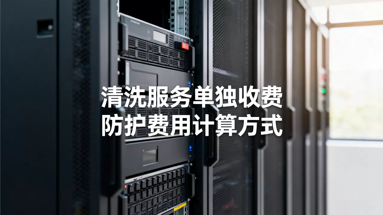 广东高防服务器费用构成里清洗服务会不会单独收费，高防服务器清洗防护费用怎么算