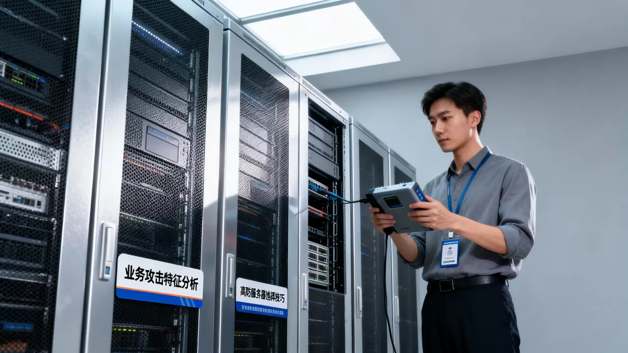 广东高防服务器租用怎么选，先看清业务攻击特征怎么办？高防服务器租用选择技巧