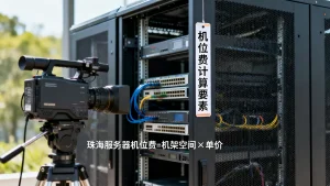 珠海大带宽服务器租用总费用里机位费千万别漏算，机位费怎么算才划算？