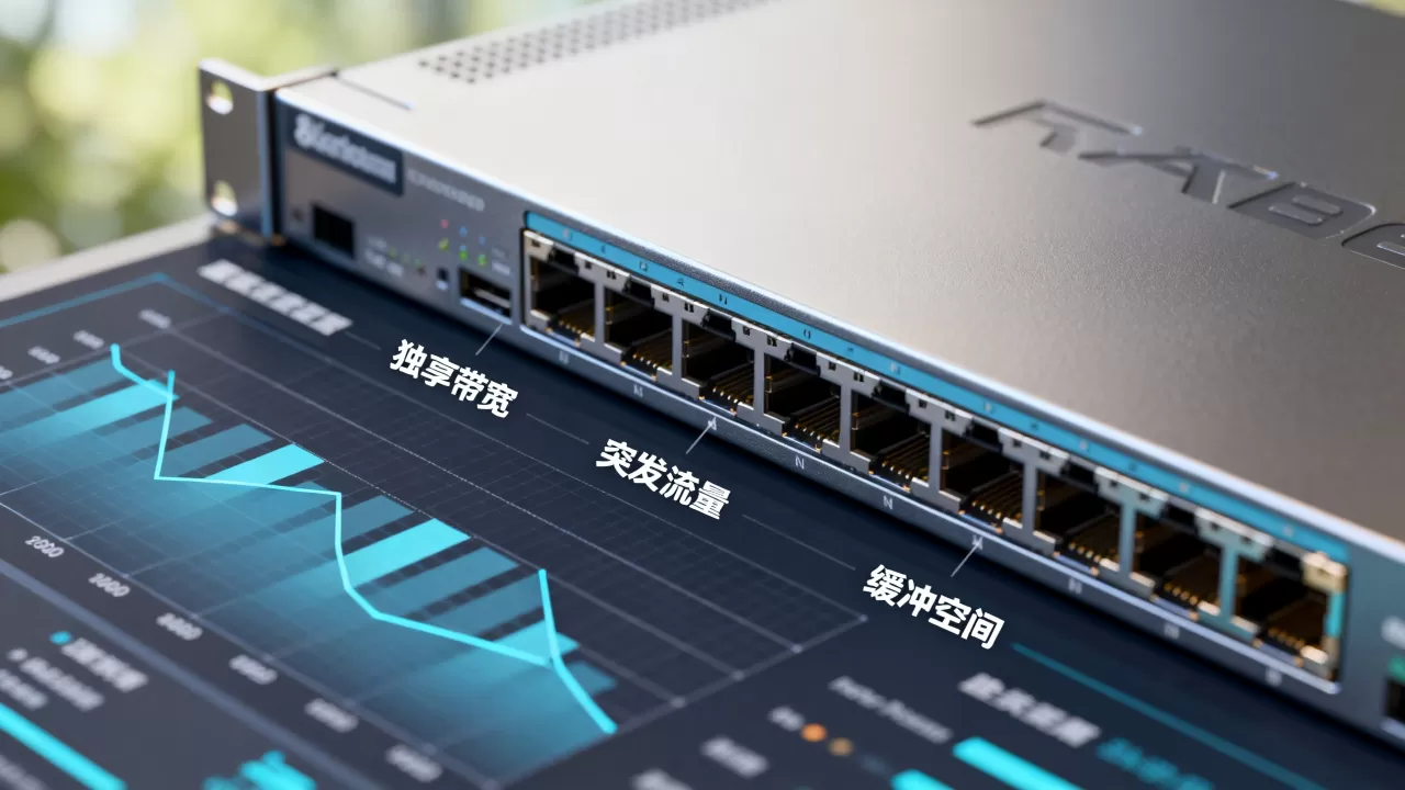 珠海独享带宽租用遇到突发流量有没有缓冲空间要问清