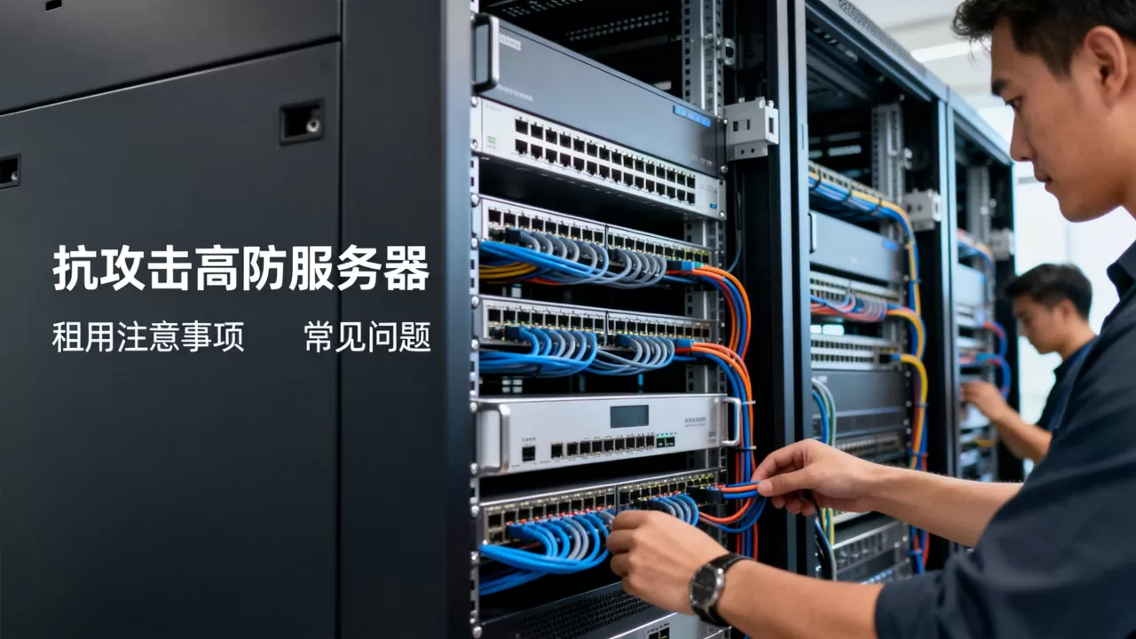 杭州租用抗攻击高防服务器要注意什么？高防服务器租用常见问题
