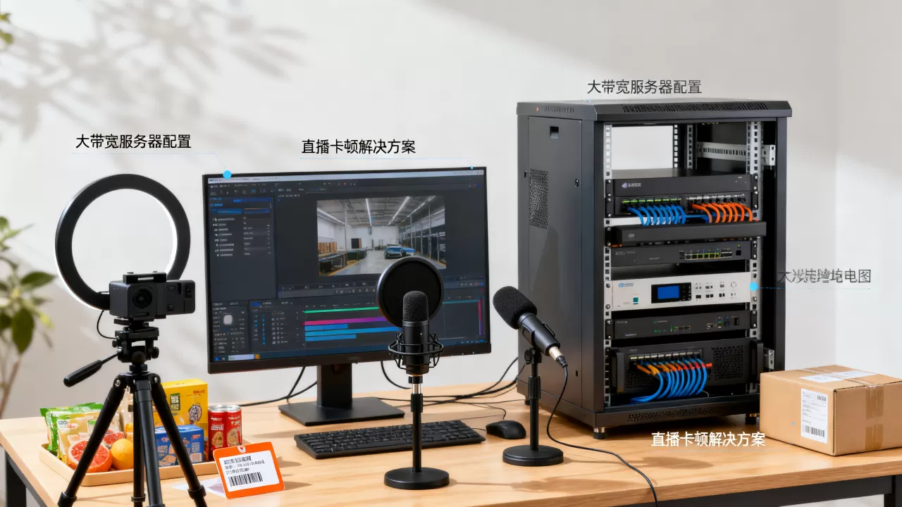 大湾区跨境电商直播业务的大带宽服务器怎么配才够用,带宽多大才不卡顿? 大湾区跨境电商直播业务的大带宽服务器怎么配才够用,带宽多大才不卡顿?