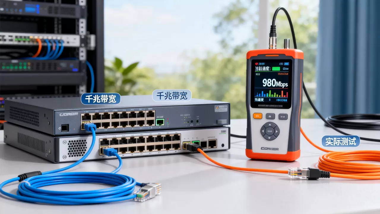 广东大带宽租用标称千兆实际能跑多少？服务器带宽虚标怎么测，真实速度多少