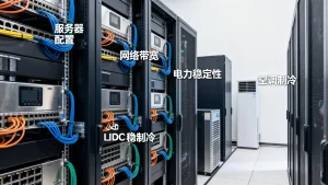 惠州IDC租用前要确认哪些机房参数？怎么选。