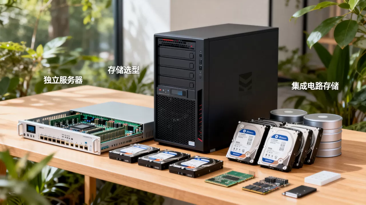 珠海独立服务器租用选型，集成电路企业存储重点怎么破？，存储选型怎么做？