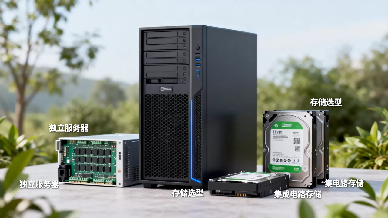 珠海独立服务器租用选型，集成电路企业存储重点怎么破？，存储选型怎么做？
