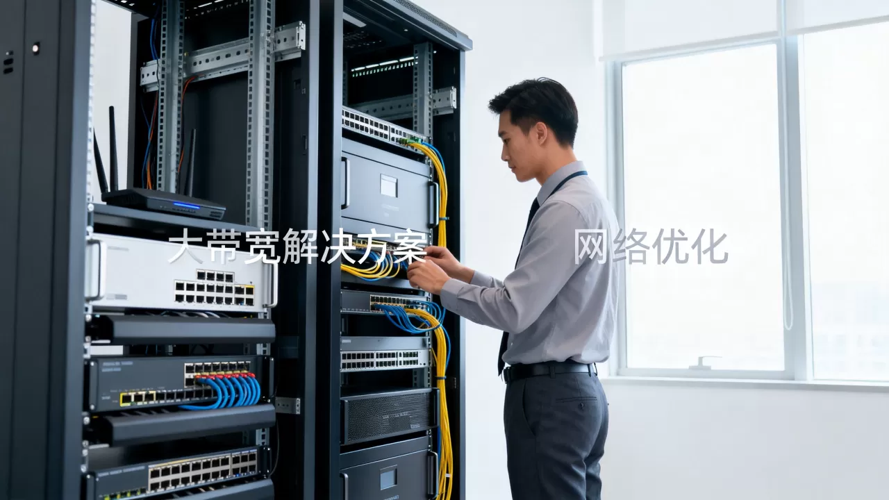 深圳出海业务卡顿租大带宽来改善
