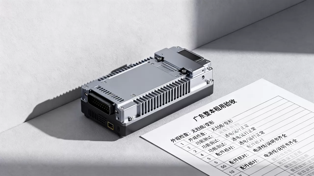 广东整机租用注意事项有哪些，上架前验收清单怎么逐项过？