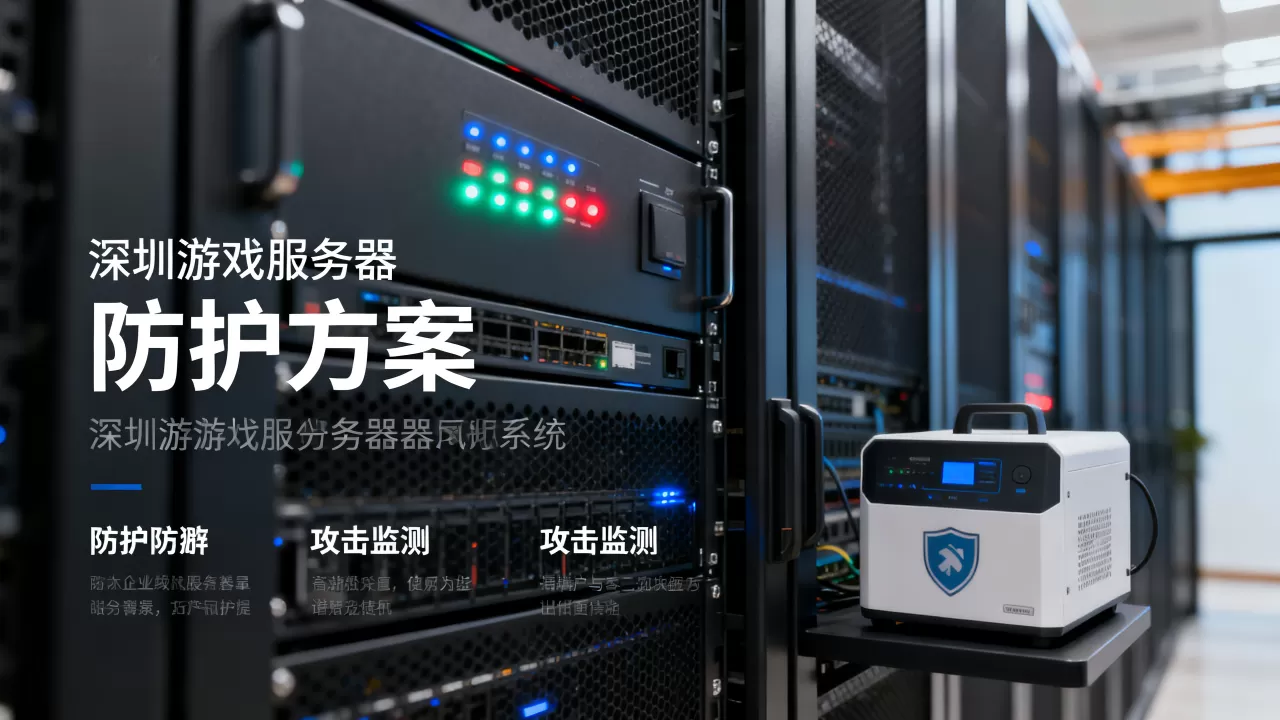 深圳游戏服务器被攻击可以租防护应对