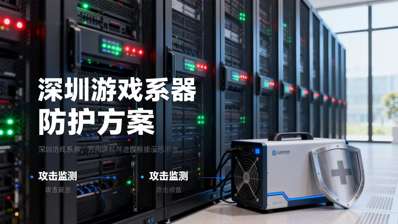 深圳游戏服务器被攻击可以租防护应对