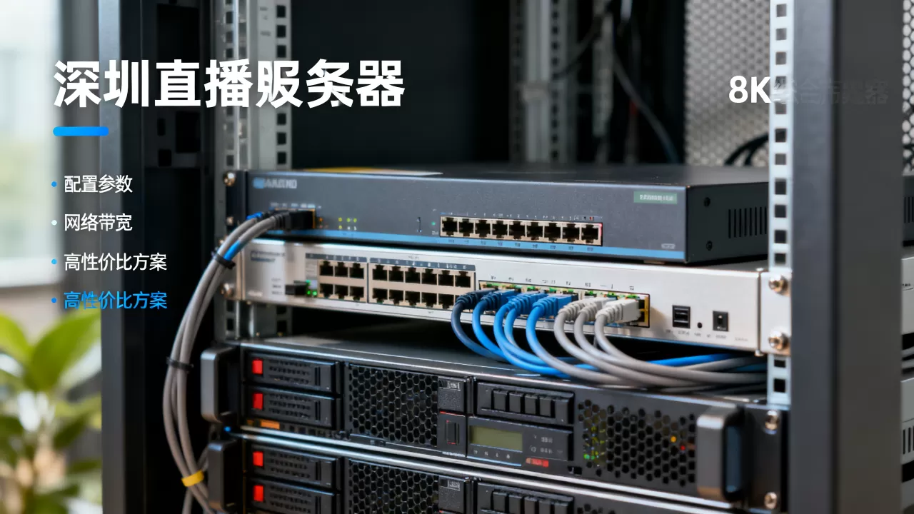 深圳直播服务器租用怎么选?多少钱,高性价比方案解析 深圳直播服务器租用怎么选?多少钱,高性价比方案解析