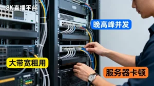 北京直播平台大带宽租用怎么应对晚高峰的并发，服务器卡顿怎么办