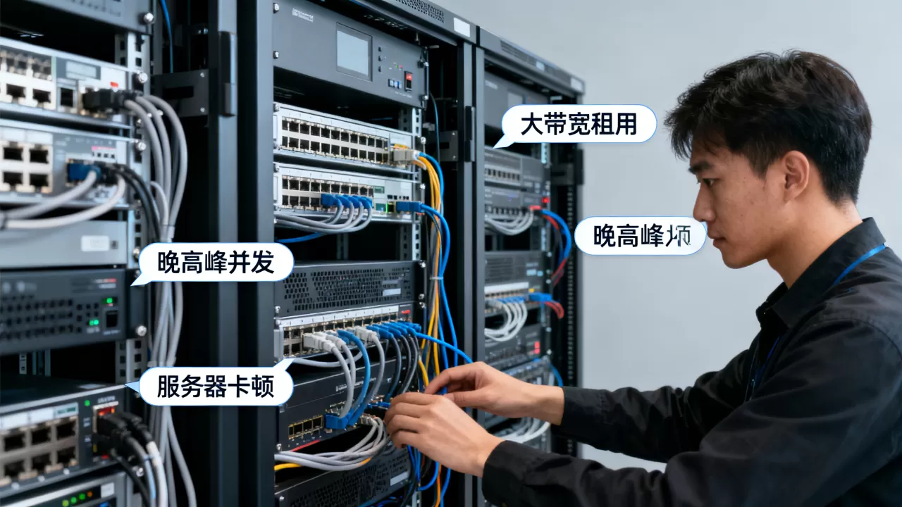 北京直播平台大带宽租用怎么应对晚高峰的并发,服务器卡顿怎么办 北京直播平台大带宽租用怎么应对晚高峰的并发,服务器卡顿怎么办