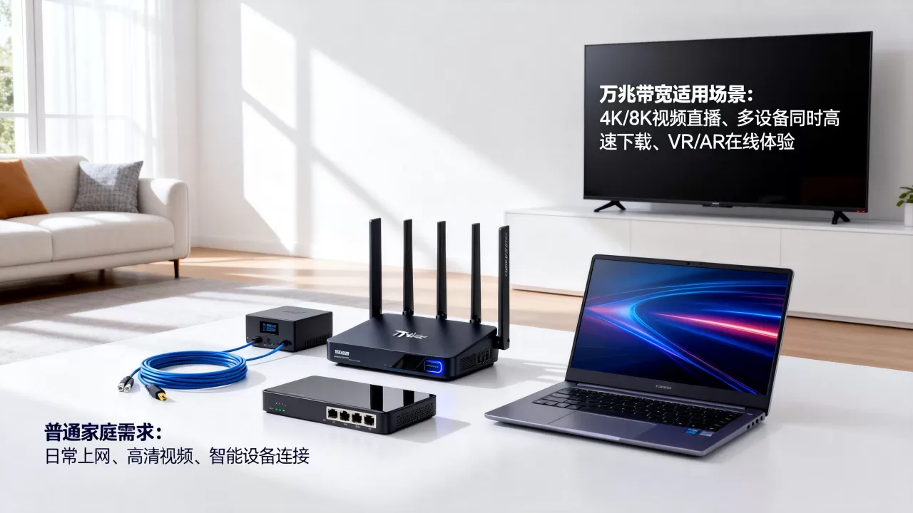 绍兴万兆带宽什么情况下才用得上?普通家庭有必要办吗? 绍兴万兆带宽什么情况下才用得上?普通家庭有必要办吗?