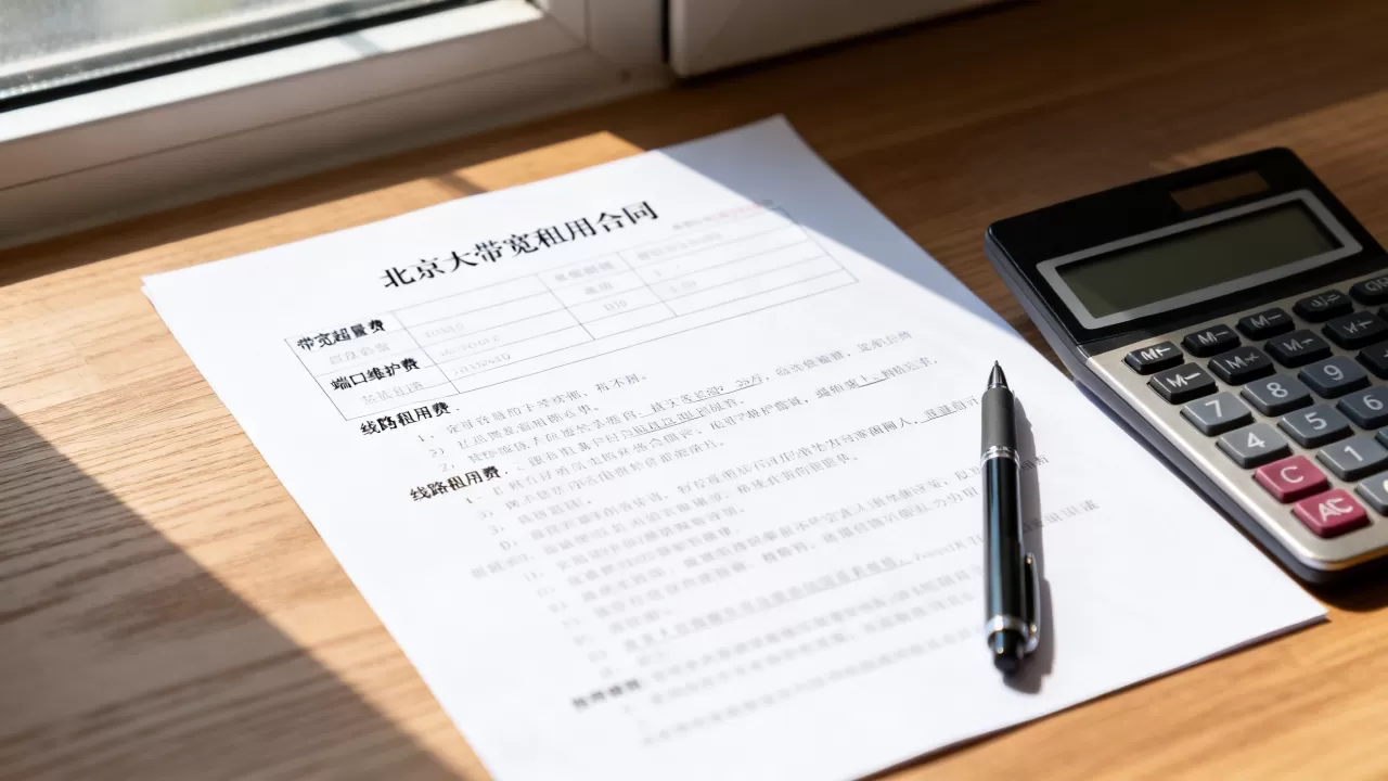 北京大带宽租用合同里哪些收费项目容易被忽略，大带宽租用有哪些坑？