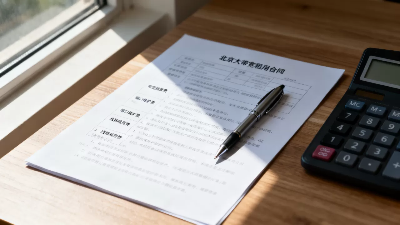 北京大带宽租用合同里哪些收费项目容易被忽略，大带宽租用有哪些坑？