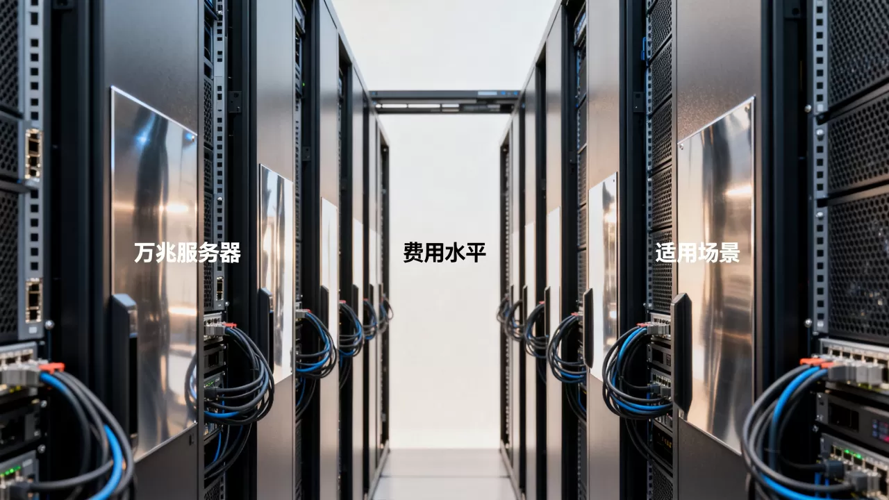 北京万兆服务器租用的费用水平与适用场景