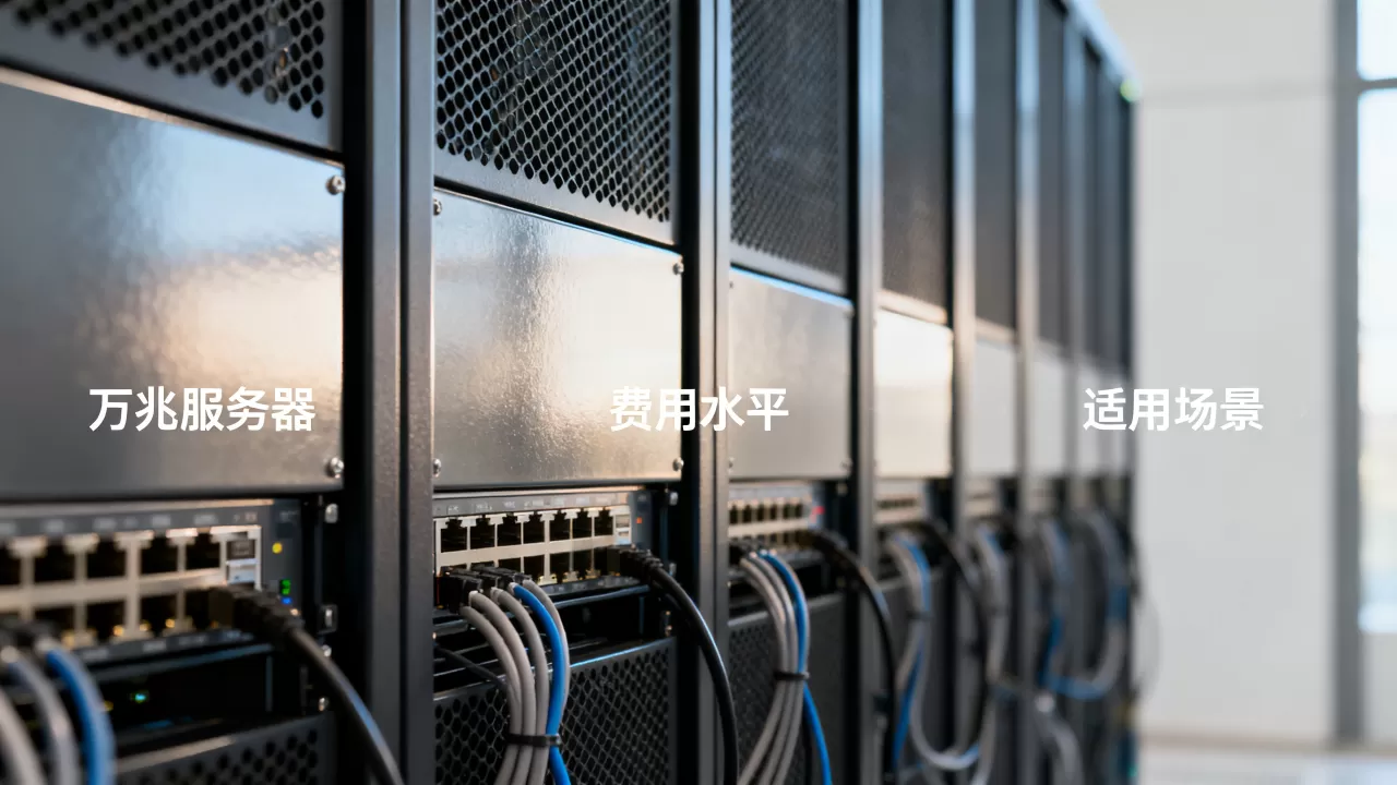 北京万兆服务器租用的费用水平与适用场景
