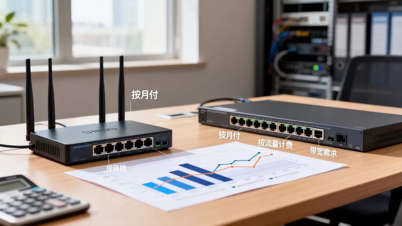 北京大带宽租用按月付和按流量计费怎么选，哪个更划算