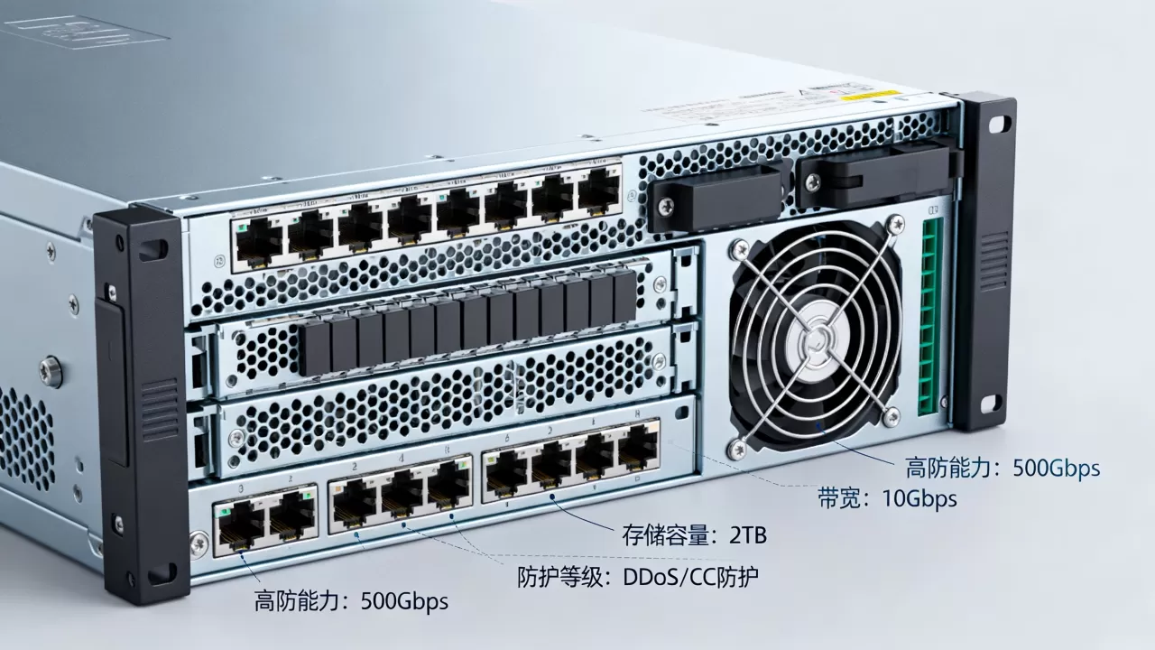 金华跨境电商高防服务器怎么选不踩坑，哪些配置参数最关键？