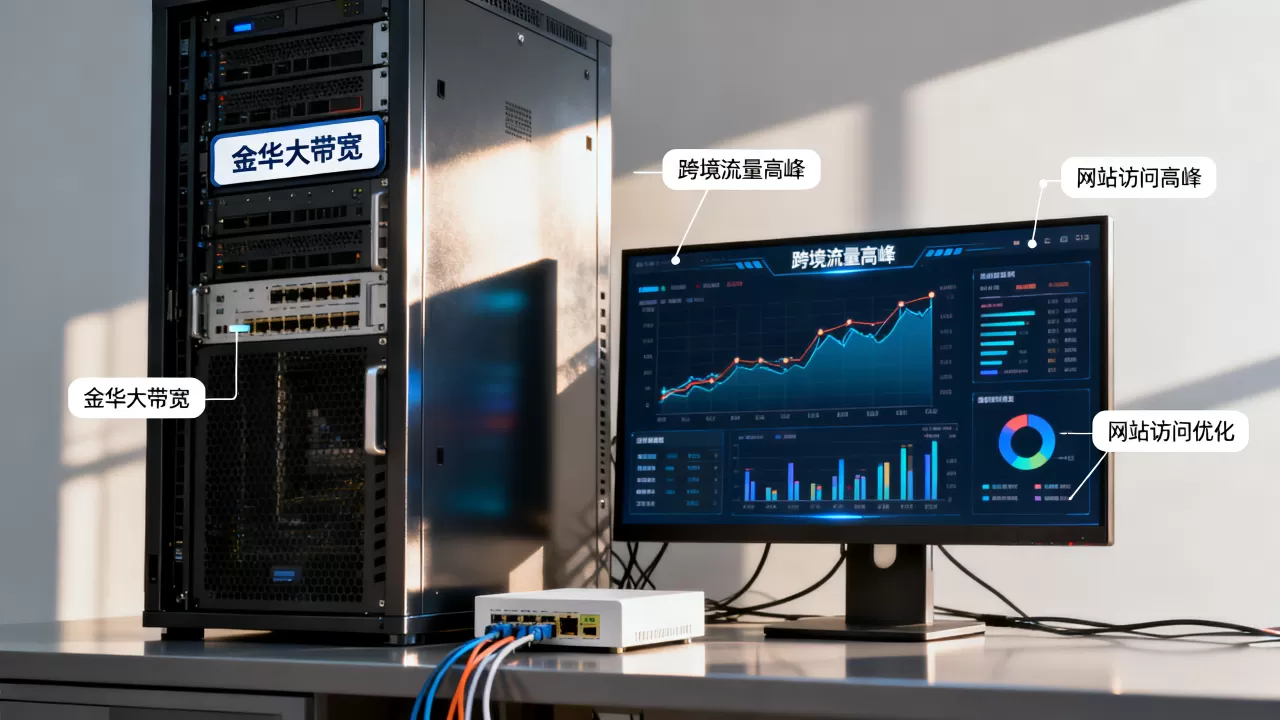 金华大带宽服务器怎么扛住跨境流量高峰,网站访问慢怎么办 金华大带宽服务器怎么扛住跨境流量高峰,网站访问慢怎么办