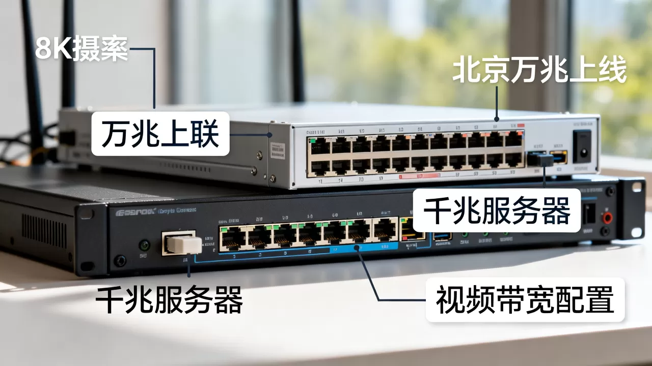 北京万兆上联与千兆服务器在视频业务里怎么选,视频服务器带宽配置长尾词? 北京万兆上联与千兆服务器在视频业务里怎么选,视频服务器带宽配置长尾词?
