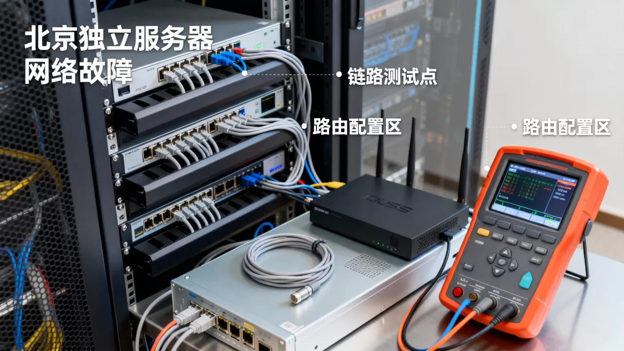 北京独立服务器网络故障从链路到路由怎么排查