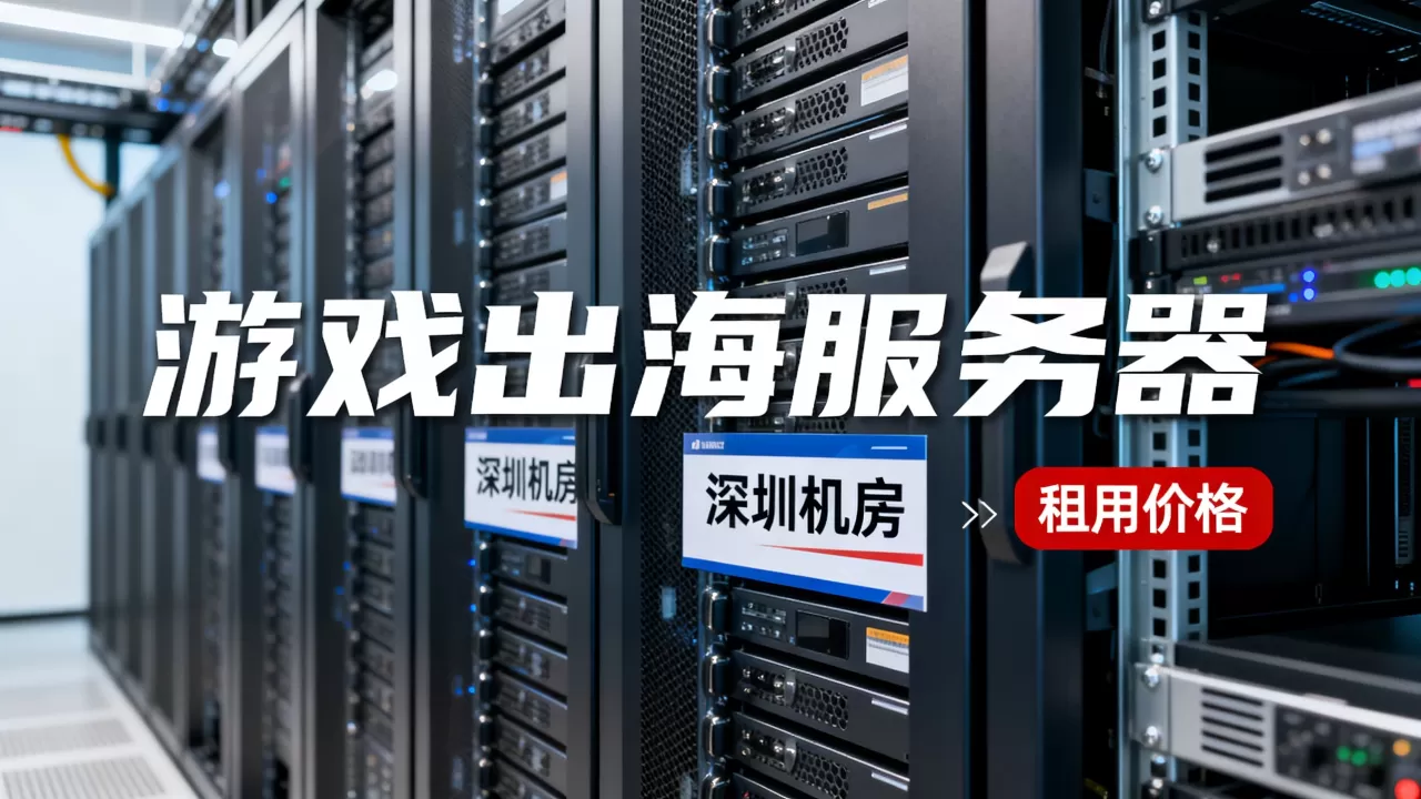 深圳游戏出海服务器费用一般要多少钱，游戏服务器租用价格多少？