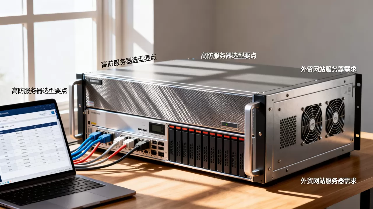 宁波外贸网站高防服务器怎么选型？高防服务器选型有哪些要点