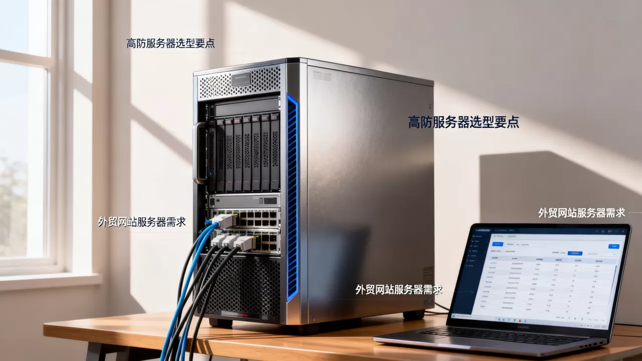 宁波外贸网站高防服务器怎么选型？高防服务器选型有哪些要点