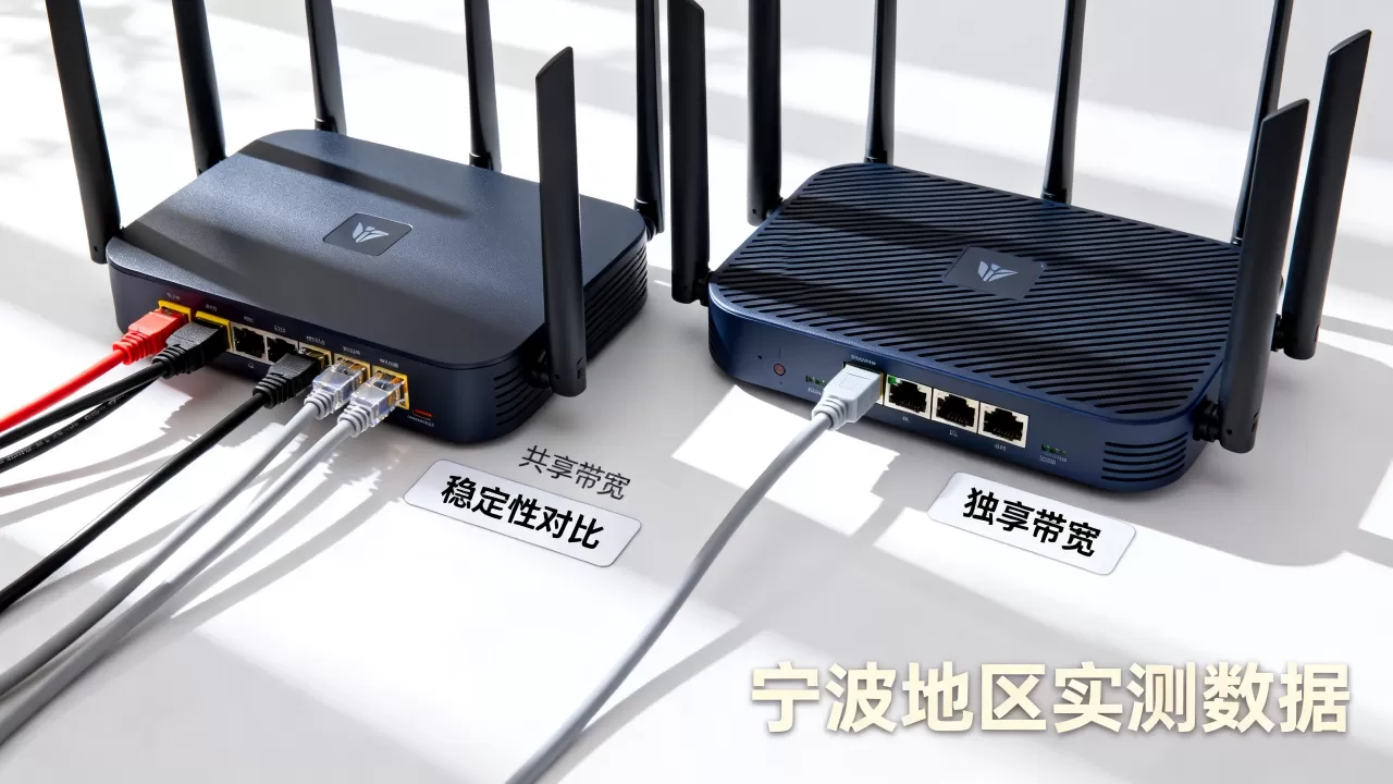 宁波共享带宽和独享带宽到底怎么选，哪个更稳定？