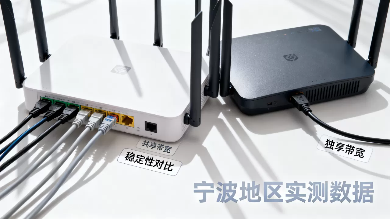 宁波共享带宽和独享带宽到底怎么选，哪个更稳定？